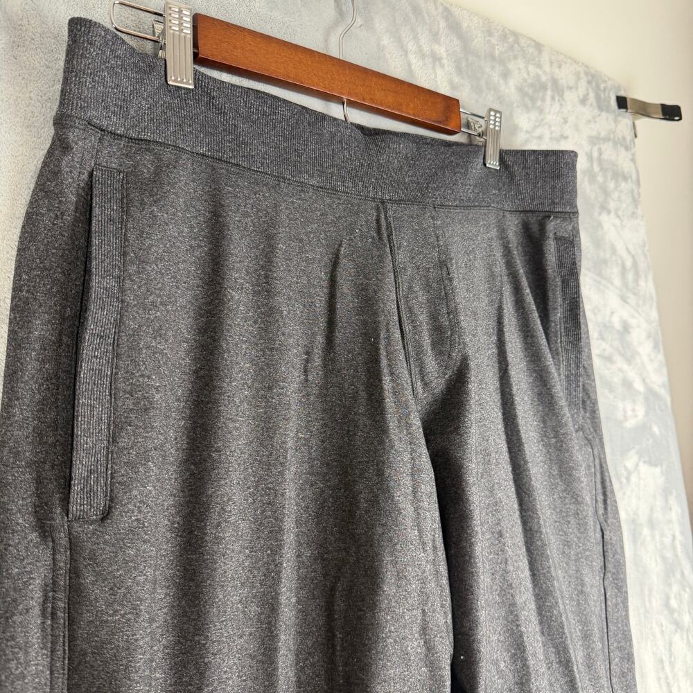 Lululemon Kung Fu Pants Mens XL Gray Relaxed Sweatpants Drawstring Pockets Yoga